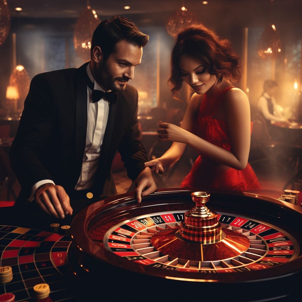 Live casino table games including baccarat and roulette